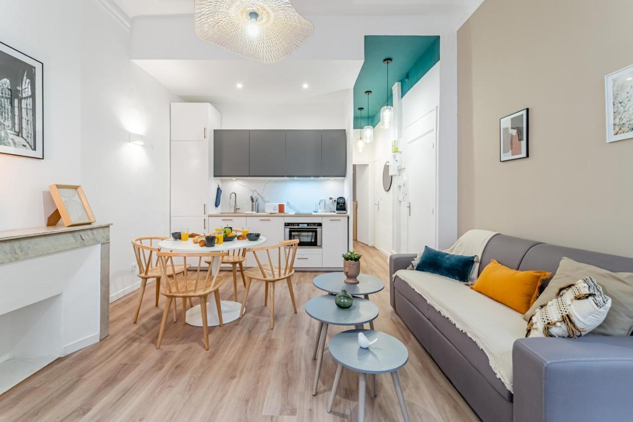 T3 Tout Confort, Moderne, En Centre Ville Marseille Eksteriør billede
