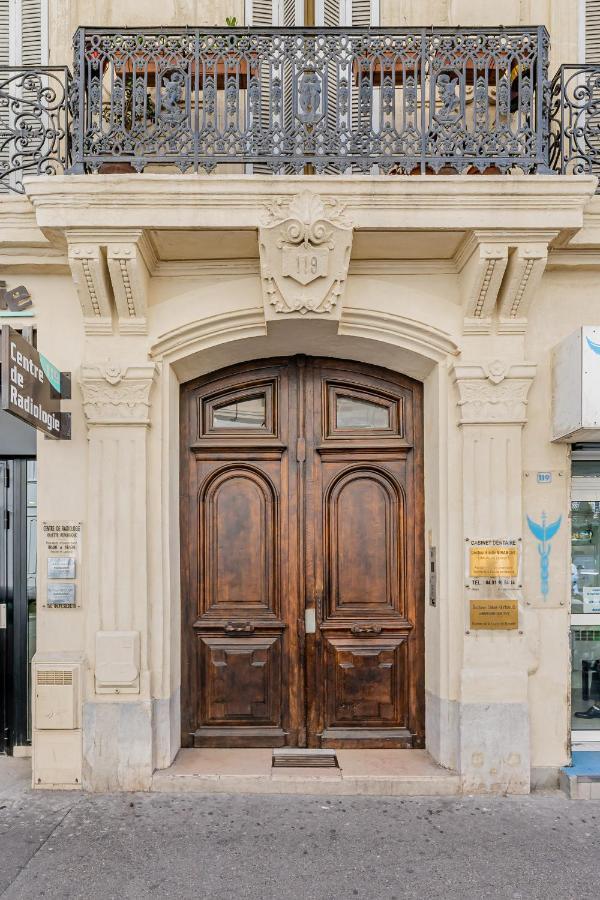 T3 Tout Confort, Moderne, En Centre Ville Marseille Eksteriør billede