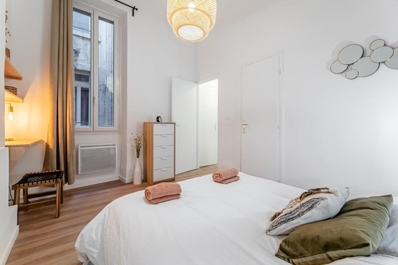 T3 Tout Confort, Moderne, En Centre Ville Marseille Eksteriør billede