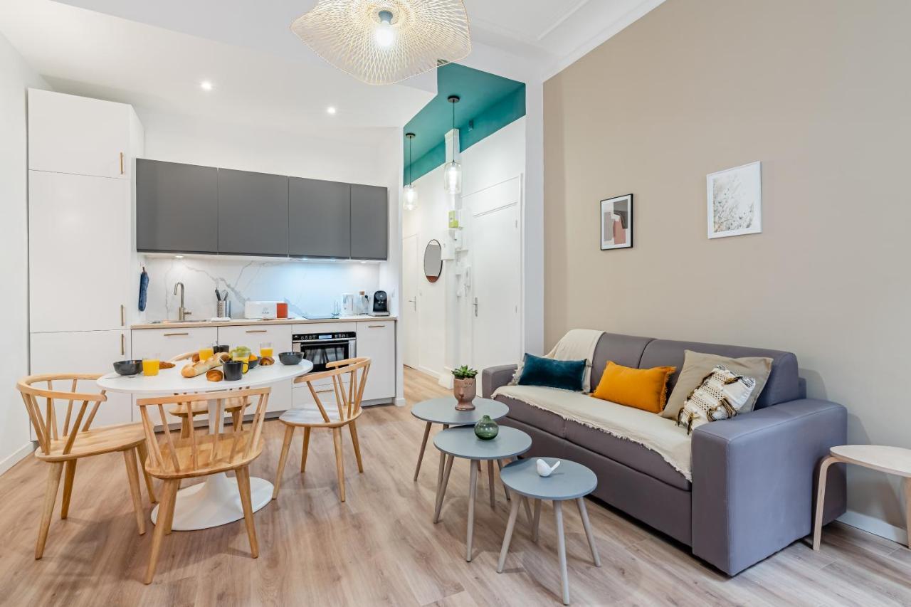 T3 Tout Confort, Moderne, En Centre Ville Marseille Eksteriør billede